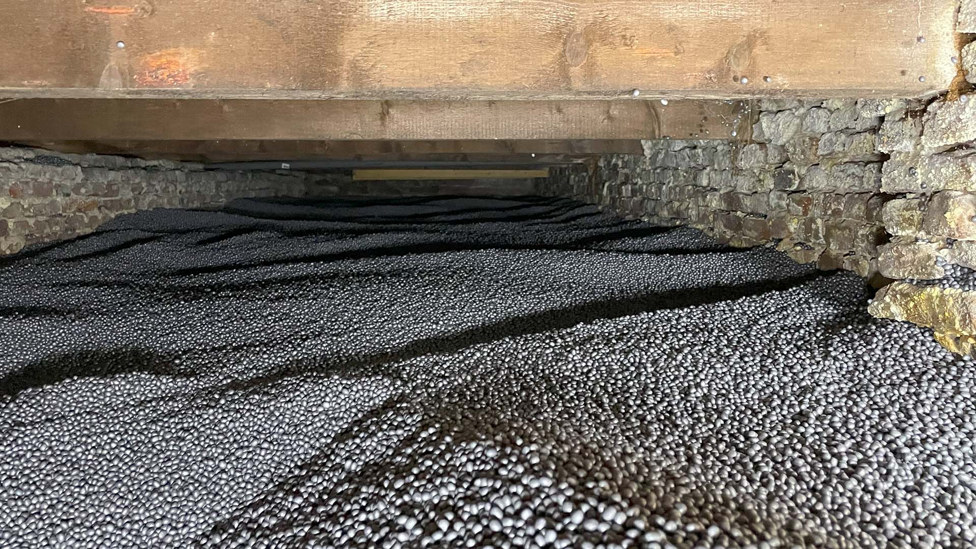 Bodemisolatie korrels