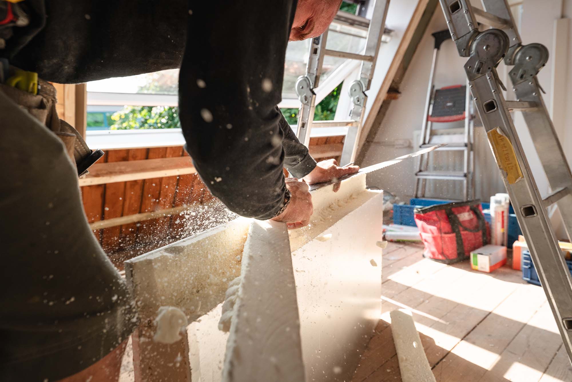 Schuindak isolatie pir platen op maat maken