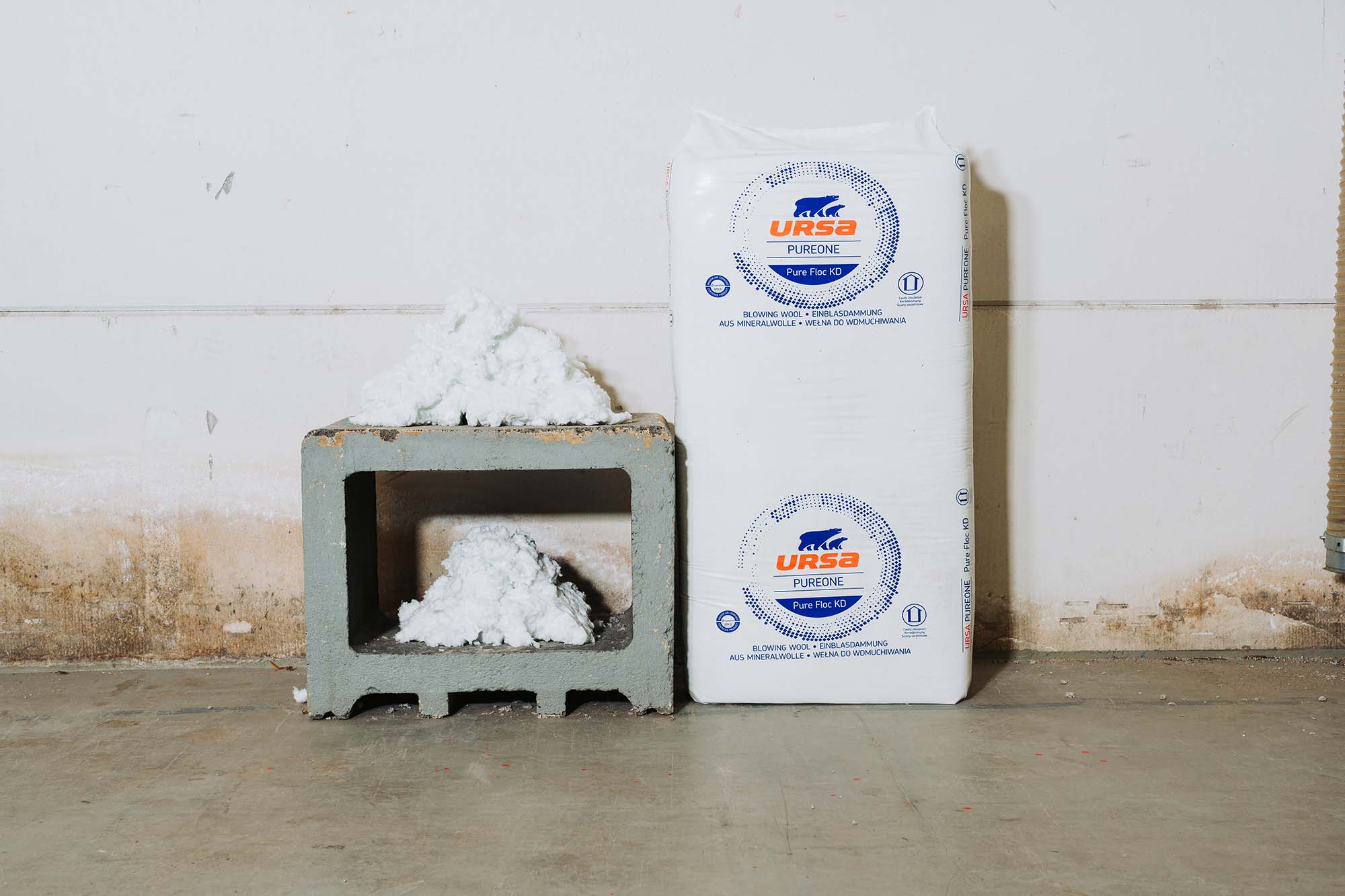 URSA Pure Floc isolatiemateriaal